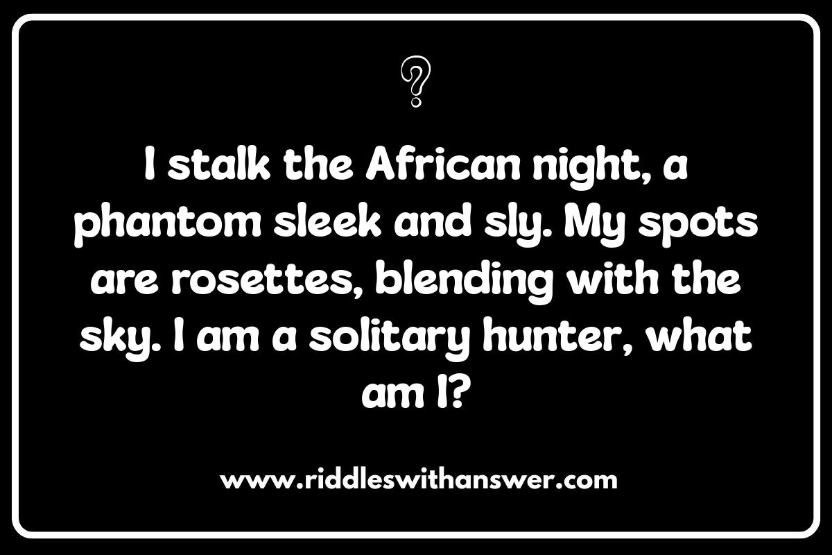 Beyond the Lion: Lesser-Known Safari Animal Riddles