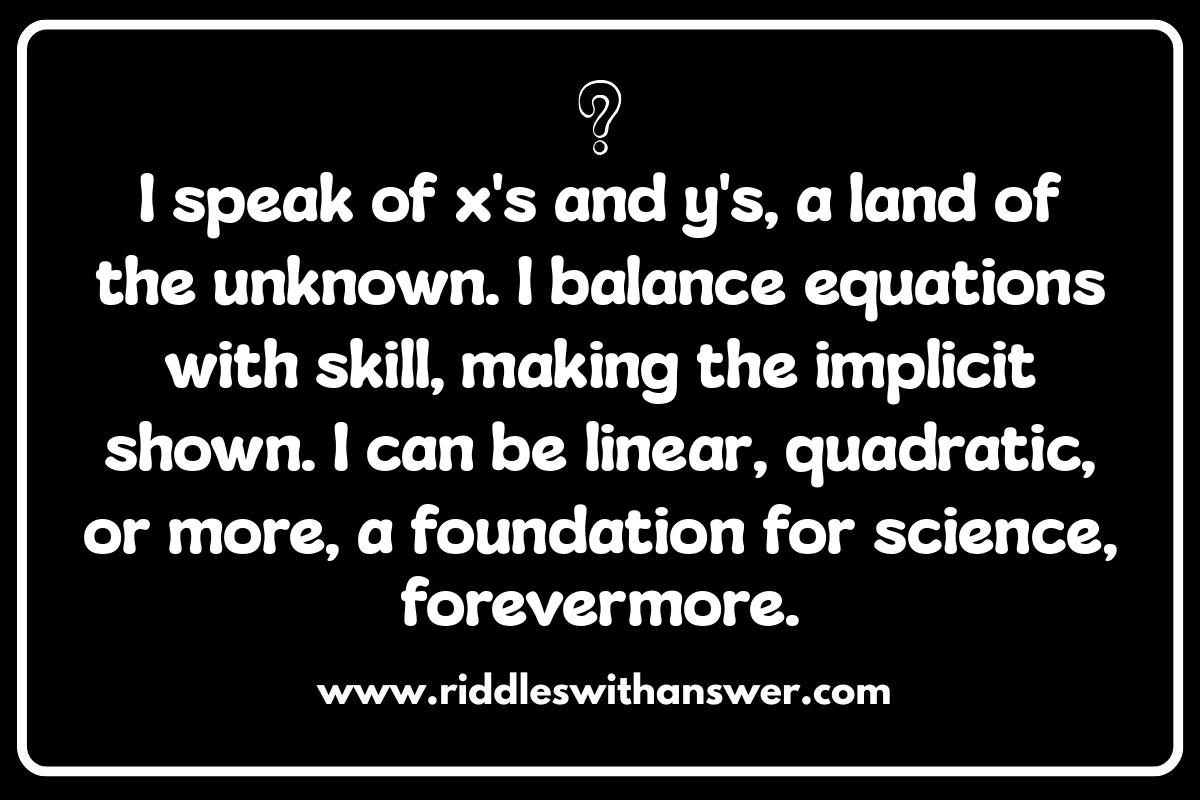 Beyond the Textbook: Creative Algebra and Geometry Riddles