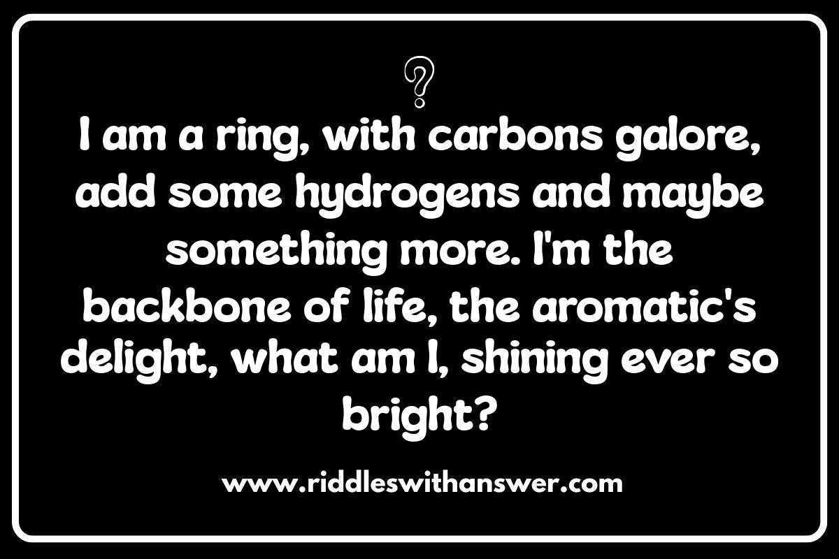 Chemistry Riddles: Organic Chemistry Conundrums