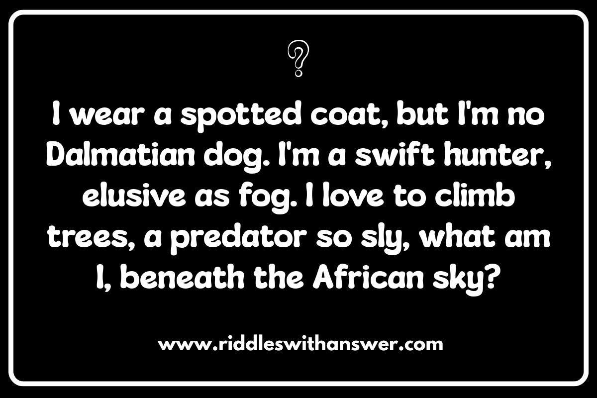 Decoding Safari-Themed Animal Riddles: A Fun Challenge