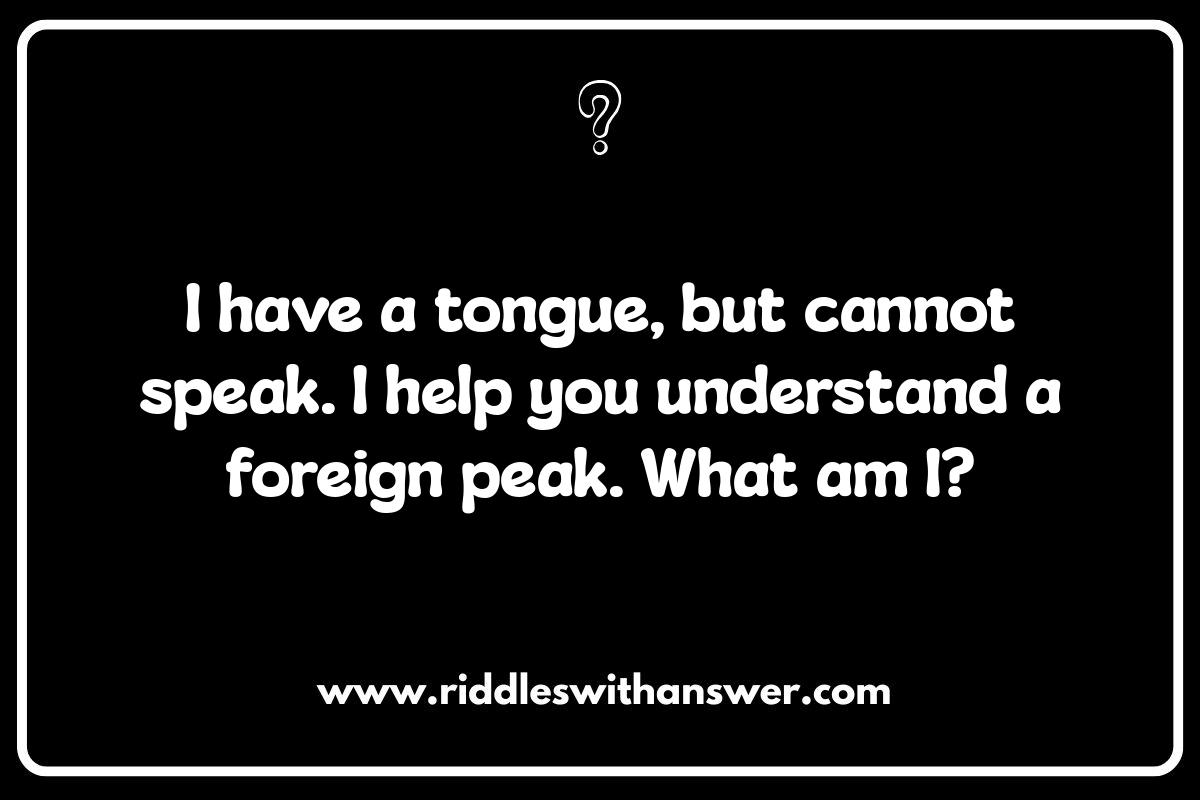 English Riddles: Decode the Language of Literature