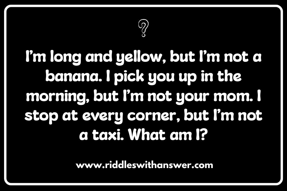 Funny School Bus Riddles: A Laughing Ride to School
