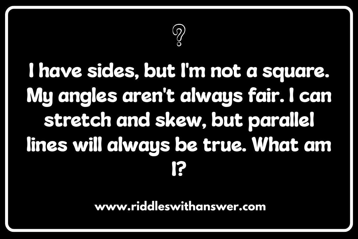 Geometric Logic: Riddles Involving Shapes