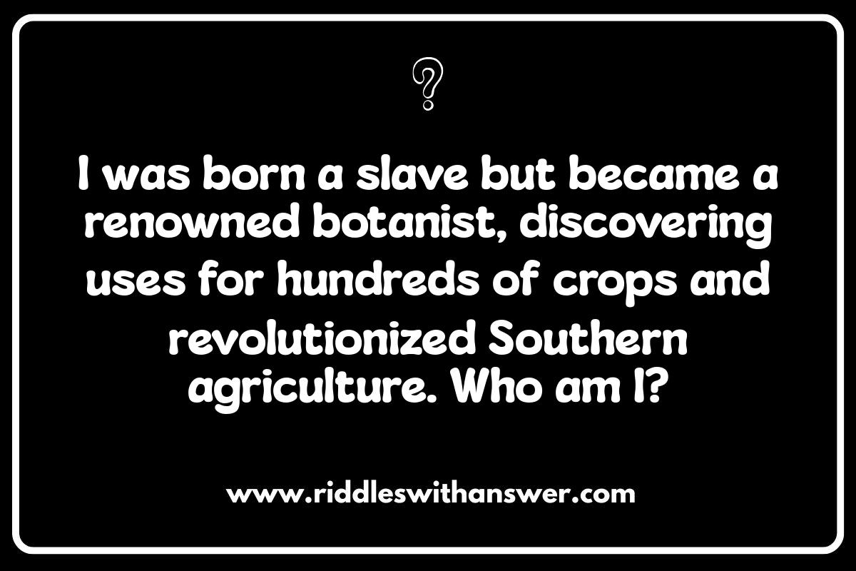 Hard Who Am I Riddles: Famous Figures and Historical Events