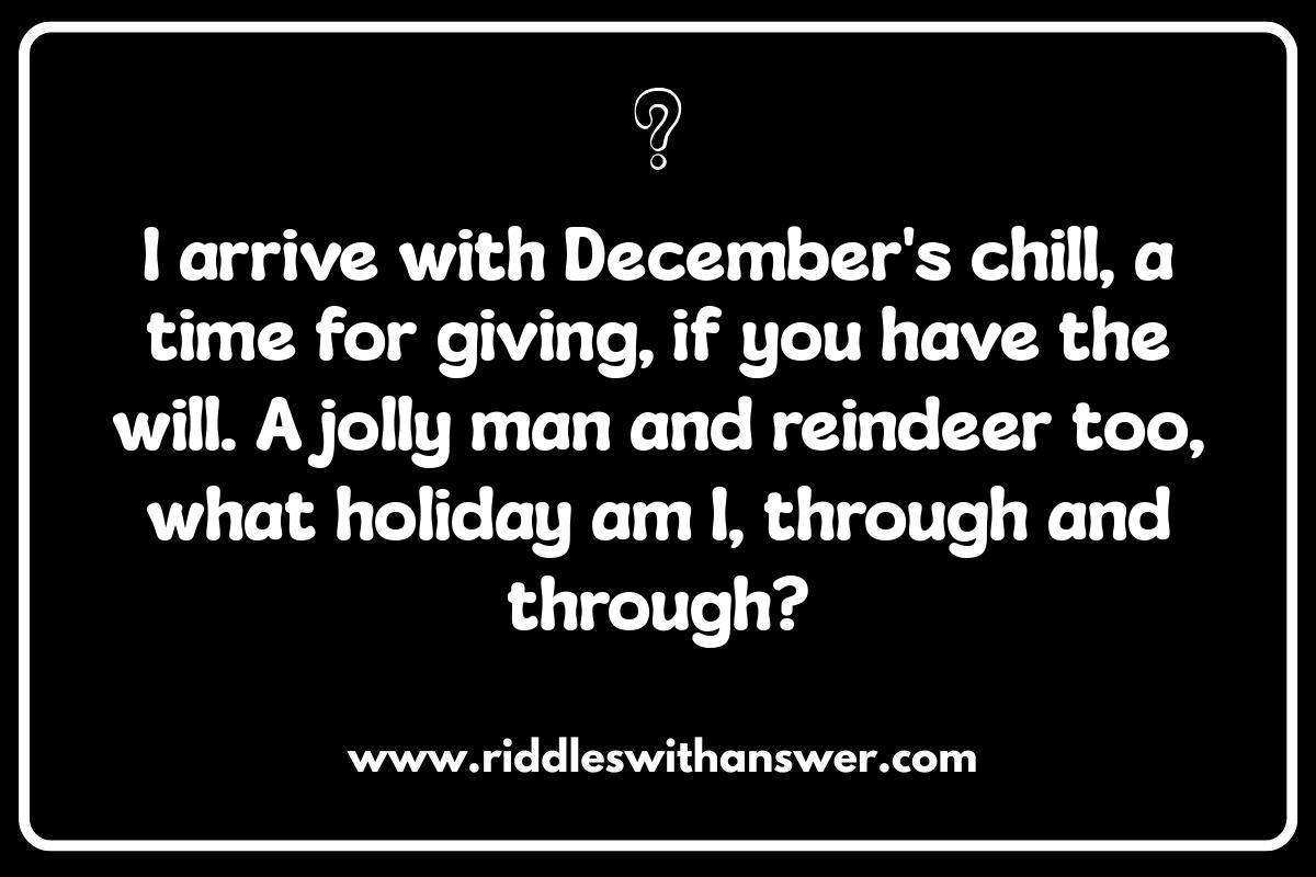 Holiday Who Am I Riddles: Festive Fun for All Ages
