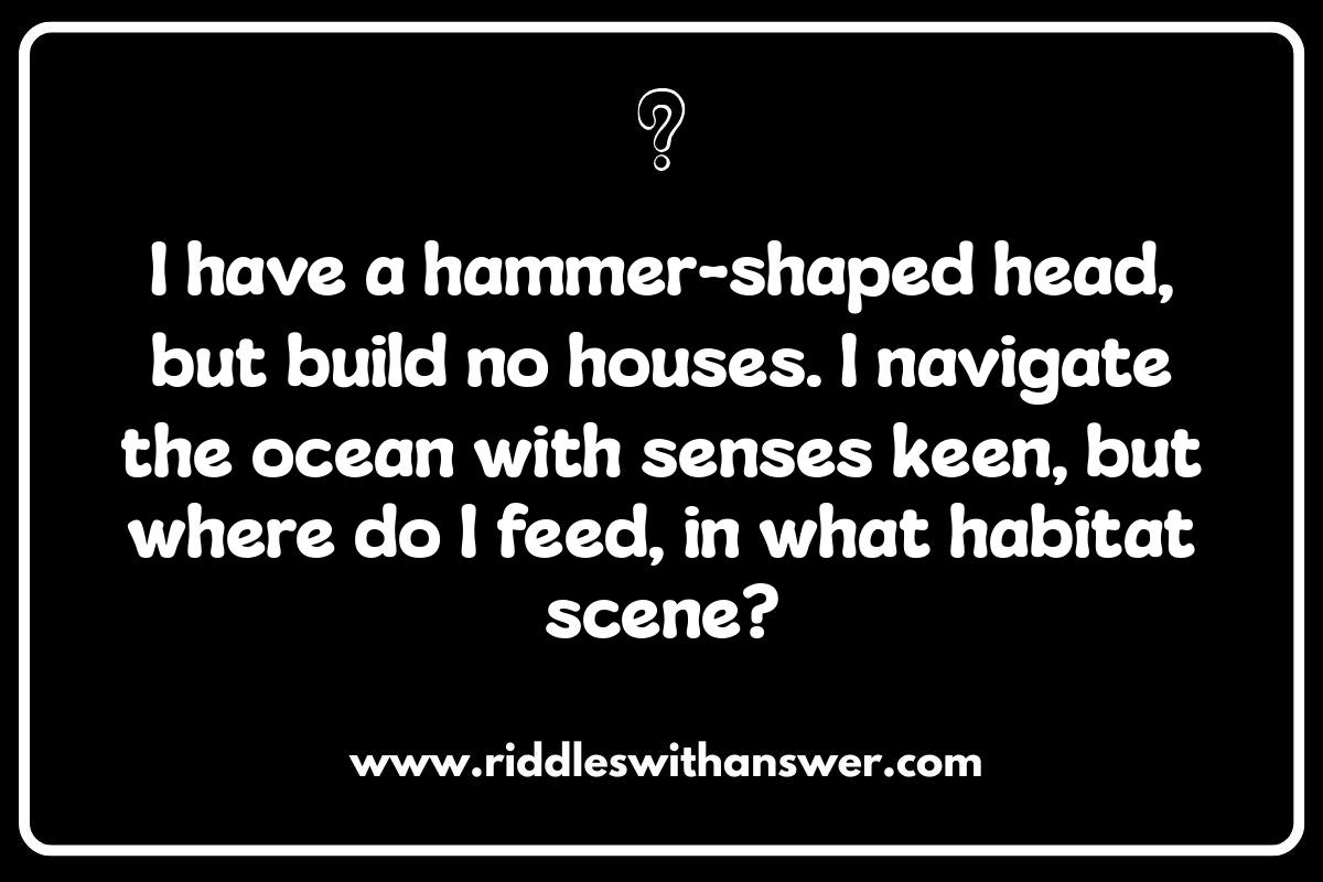 Logic Riddles: Animal Habitats and Adaptations
