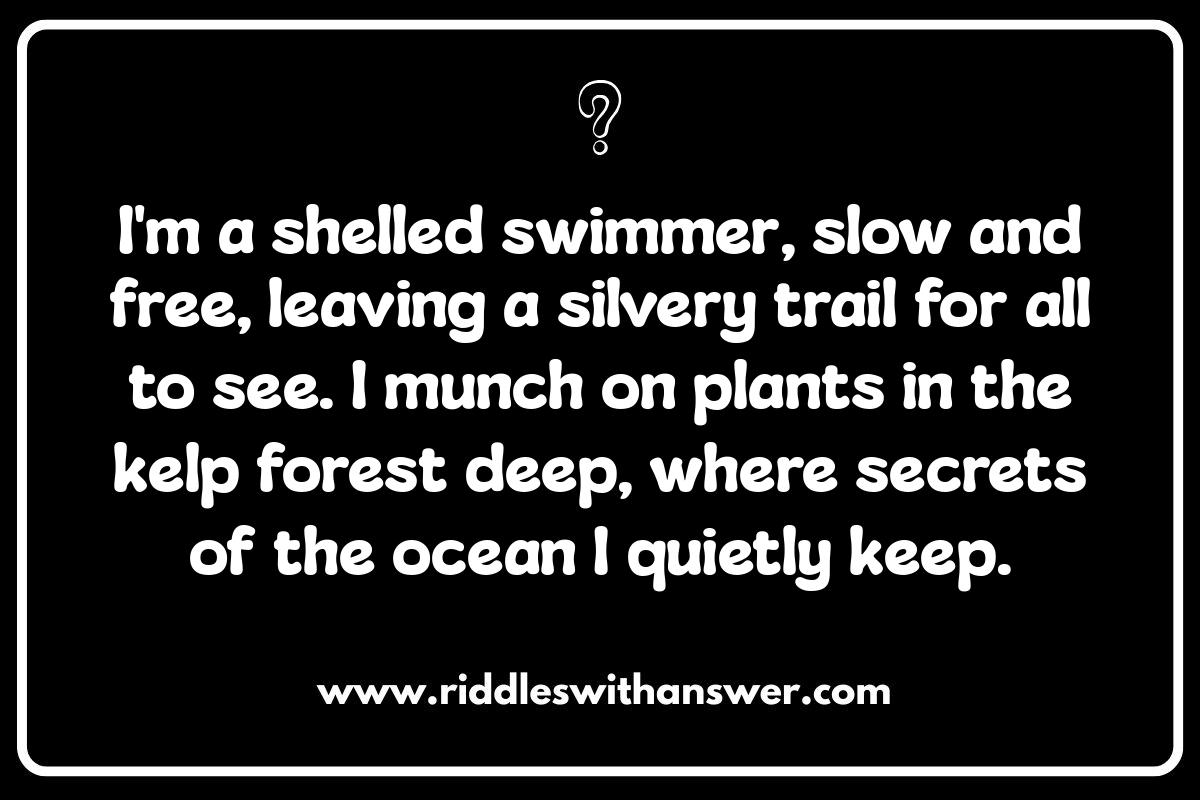 Ocean Animal Riddles: Test Your Marine Knowledge