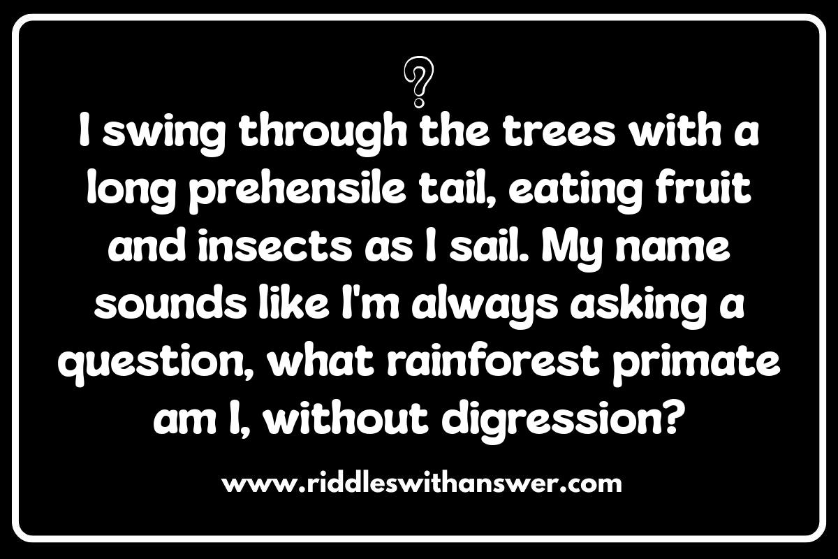 Printable Mammal Riddles: Resources for Teachers