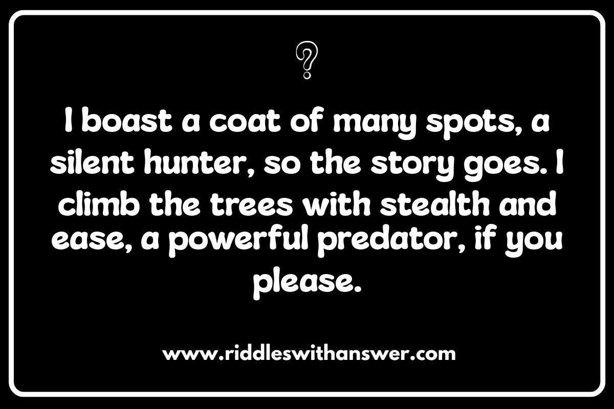 Safari Animal Riddles and Conservation: Connecting the Dots