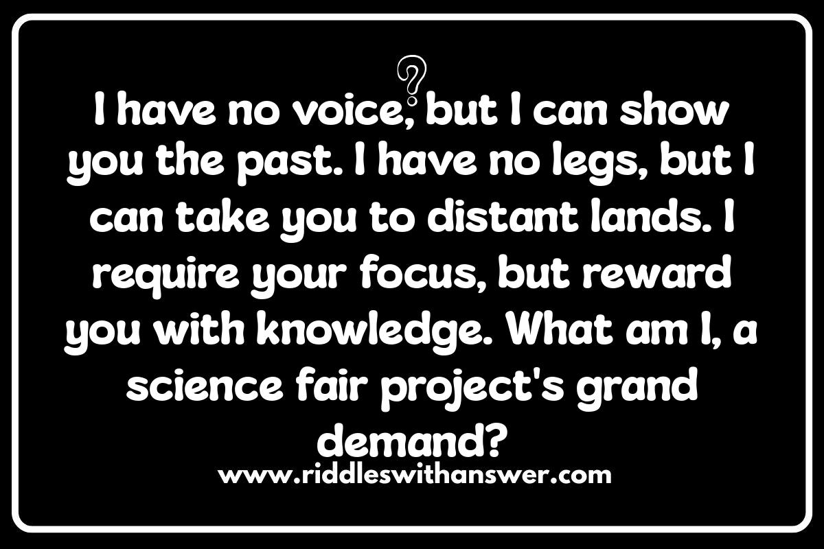 Science Fair Riddles: Difficulty Levels and Age Appropriateness