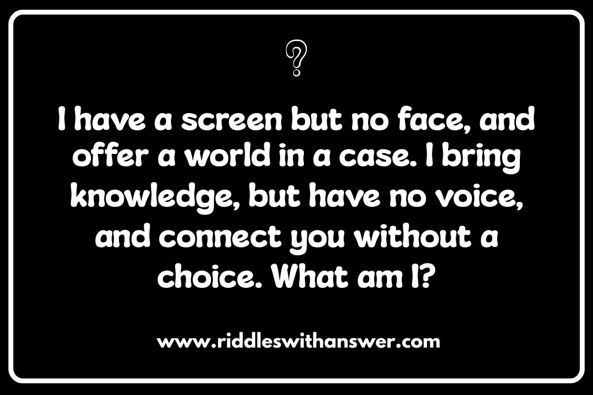 Technology in School Riddles: Integrating STEM Concepts