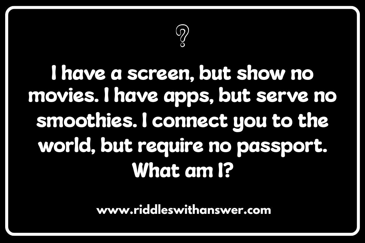 Technology in School Riddles: Mobile Device Usage and Puzzles