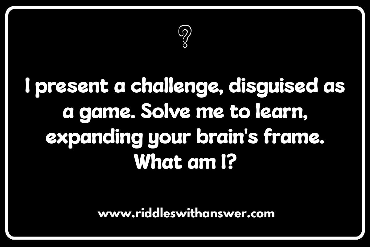 Unlocking Knowledge: Benefits of Educational Games Riddles